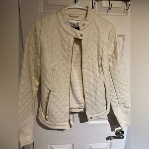 Leather Jacket w/ fur inside